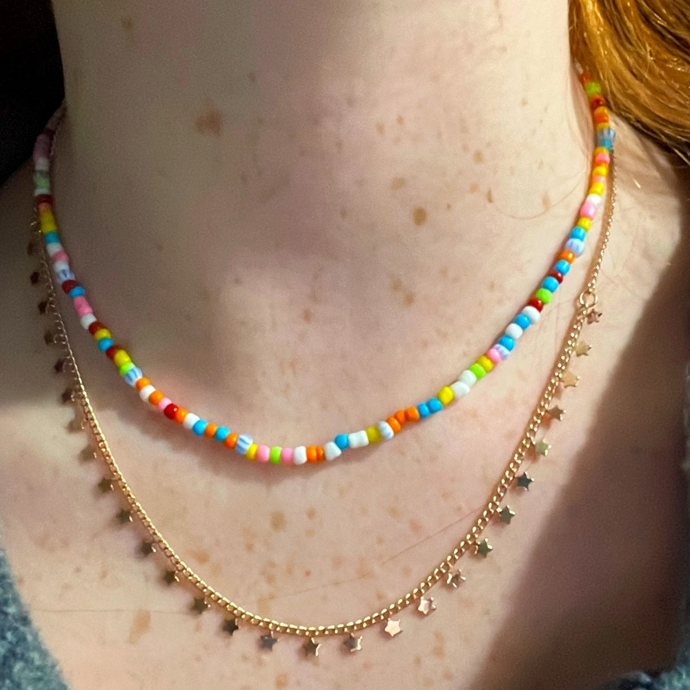 Connected necklace from pacsun